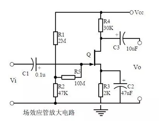 場效應管放大電路